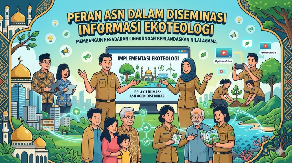 Peran ASN Dalam Diseminasi Informasi Ekoteologi