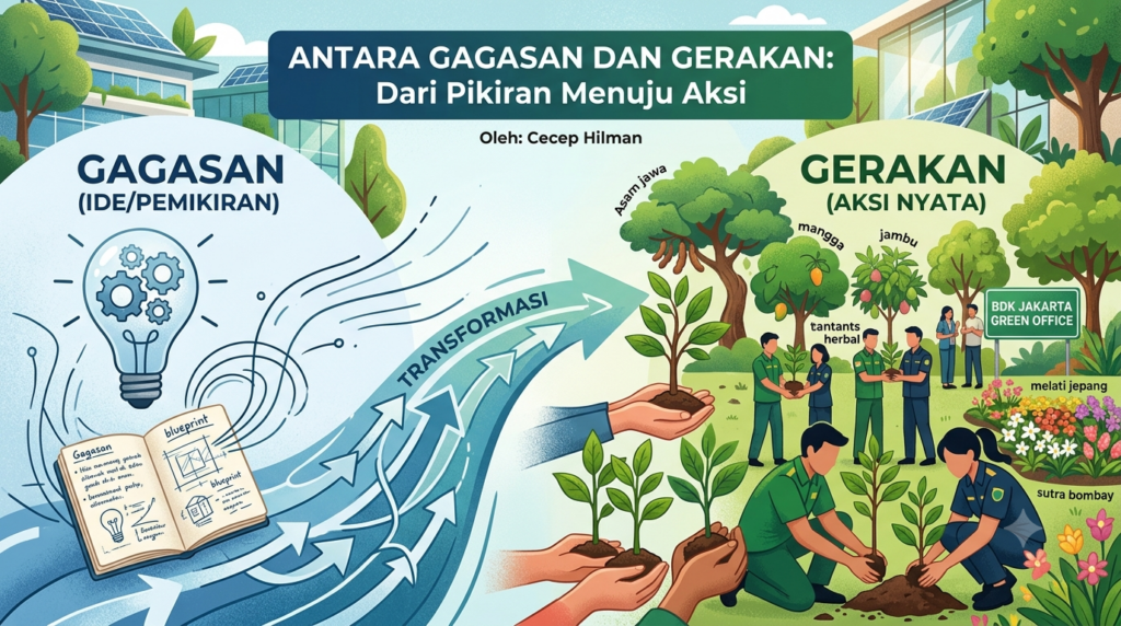 Antara Gagasan dan Gerakan: Dari Pikiran Menuju Aksi