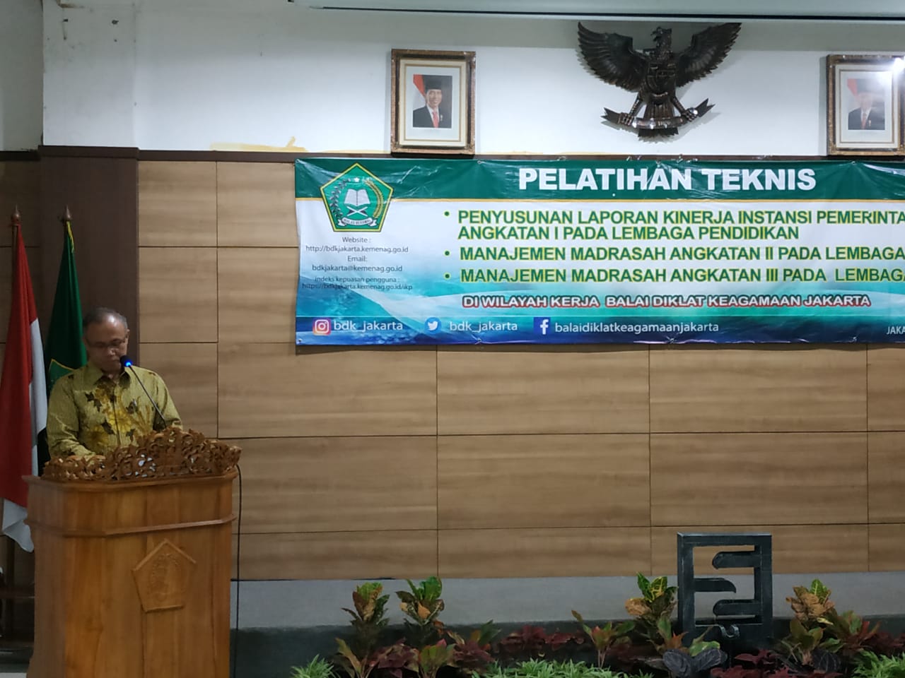 Pengarahan Penutupan Kabid Pendma Kanwil Kemenag Prov. DKI Jakarta